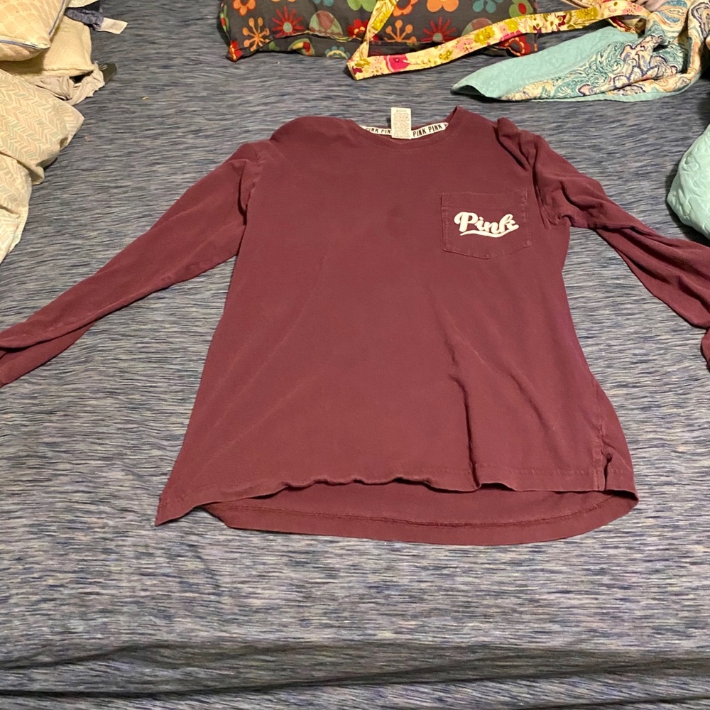 VS Pink long sleeve great condition